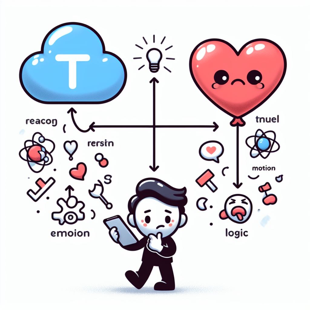 思維T和情感F與一個(gè)人重不重感情沒有直接關(guān)聯(lián)