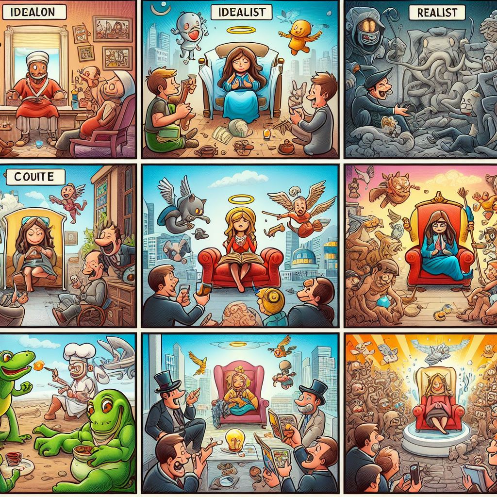 你對糖衣炮彈和過度熱情的行為持懷疑態(tài)度