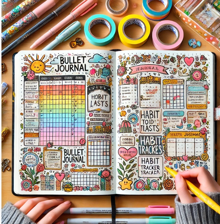 手帳本：使用手帳本進行詳細的學習規劃。